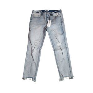 Vigoss Marley Mid Rise Skinny Jeans In Light Wash New With Tags Women's Size 32